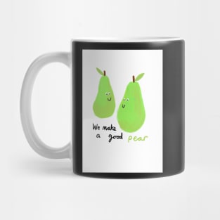 We make a good pear valentine's Mug